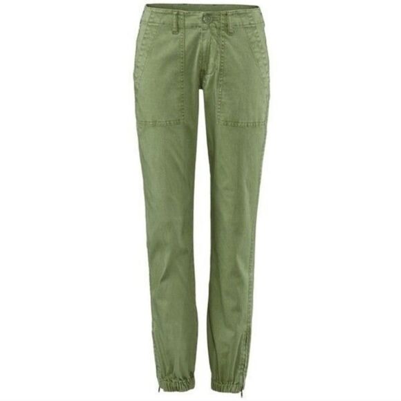 ☔️🔹️Cabi Olive Compass Midrise Traveler Jogger Pants Size Size 4 - Picture 14 of 15